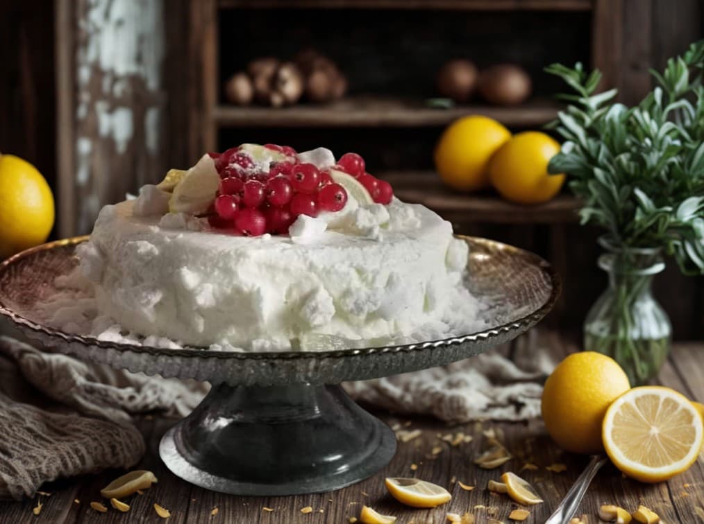 GEFRORENER ZITRONENSOUFFLÉ