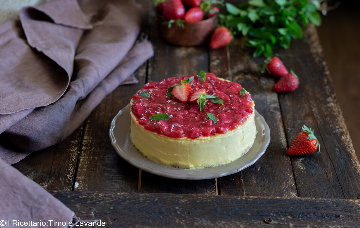 Vegane unbebackene Käsekuchen