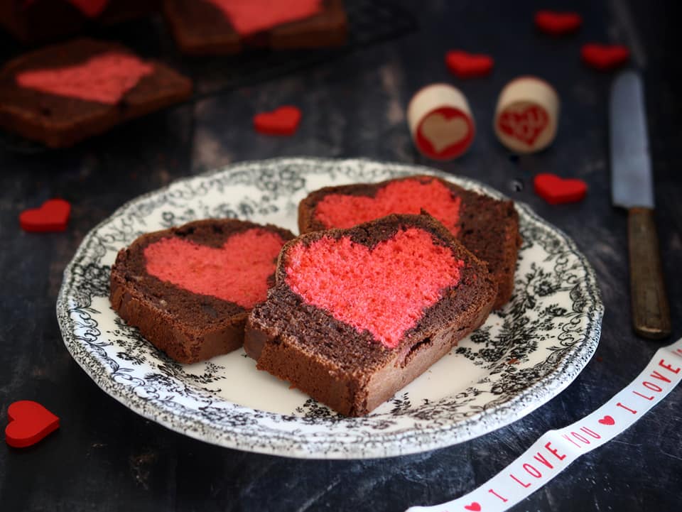Valentinstag-Kuchen