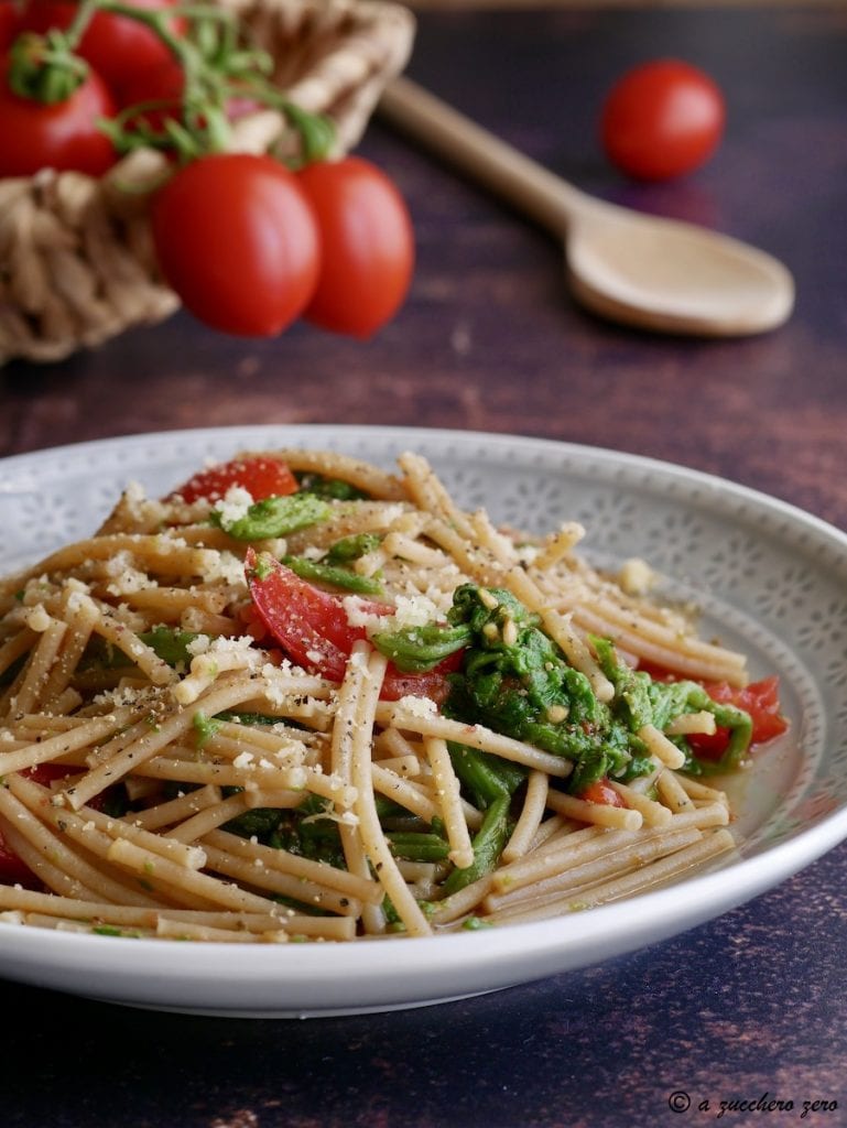 Vollkornpasta mit trockenen Tenerumi