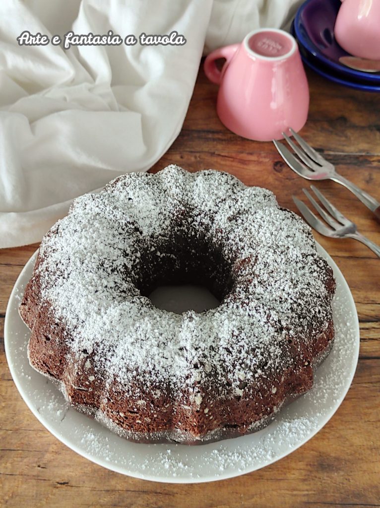 Wassertorte mit Kakao