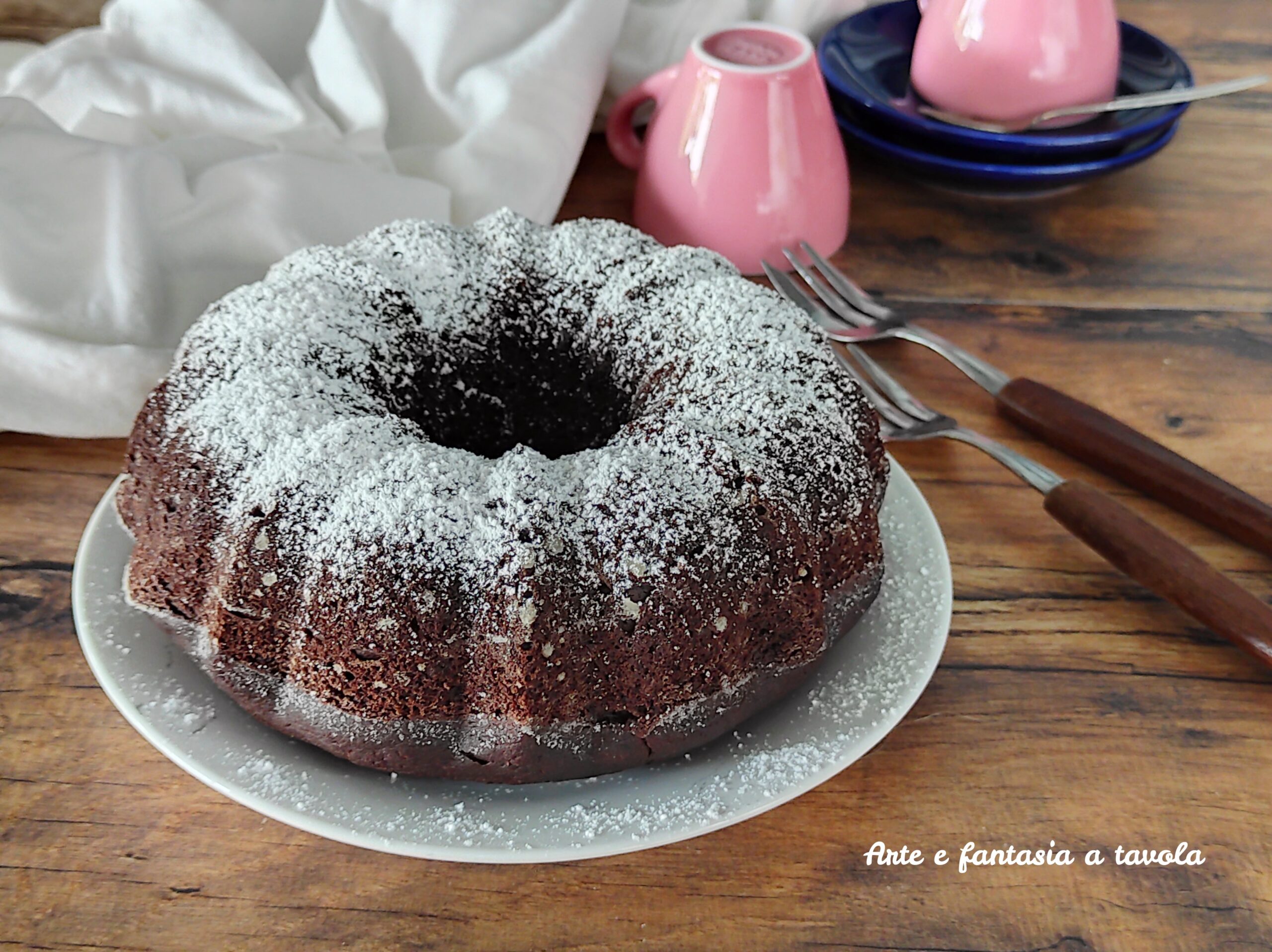 Wassertorte mit Kakao