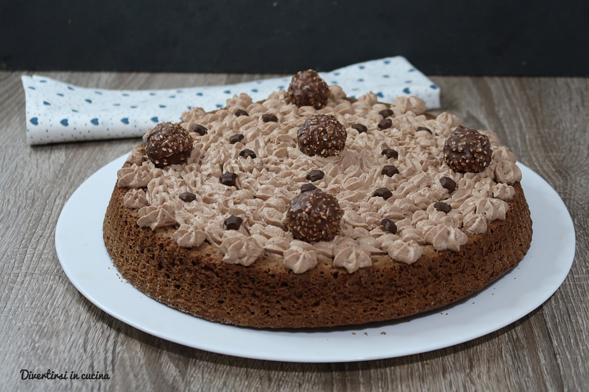 Weiche Rocher-Torte