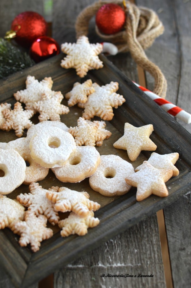 Weihnachtskekse mit Reismehlteig ohne Gluten