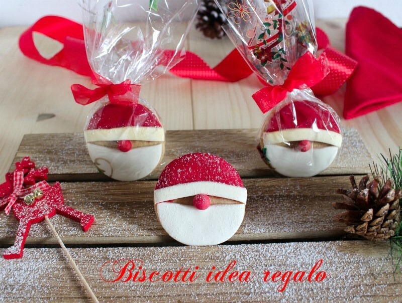 Weihnachtsmannplätzchen Geschenkidee