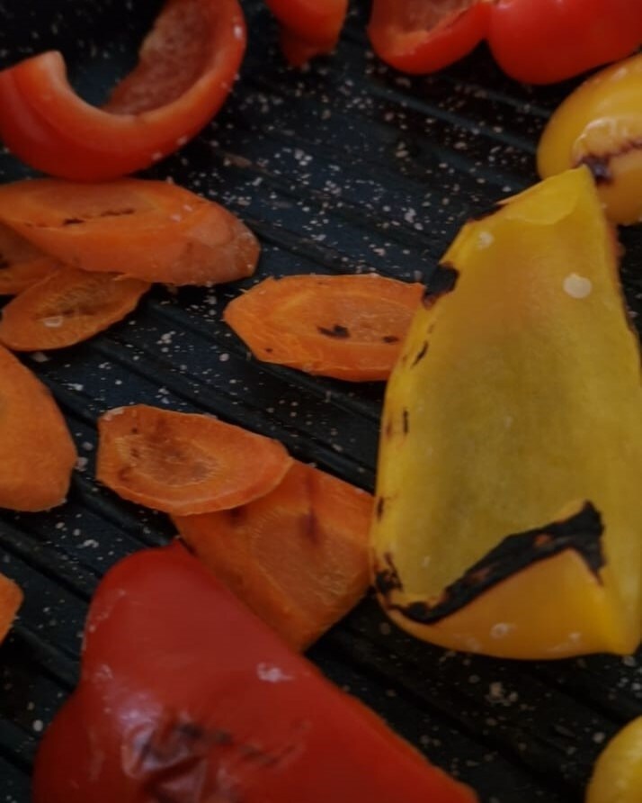 gegrilltes Gemüse