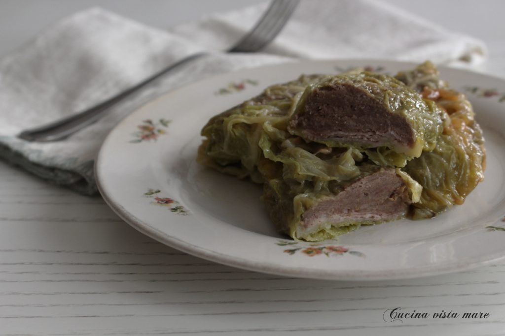 Wirsingrouladen Küche mit Meerblick