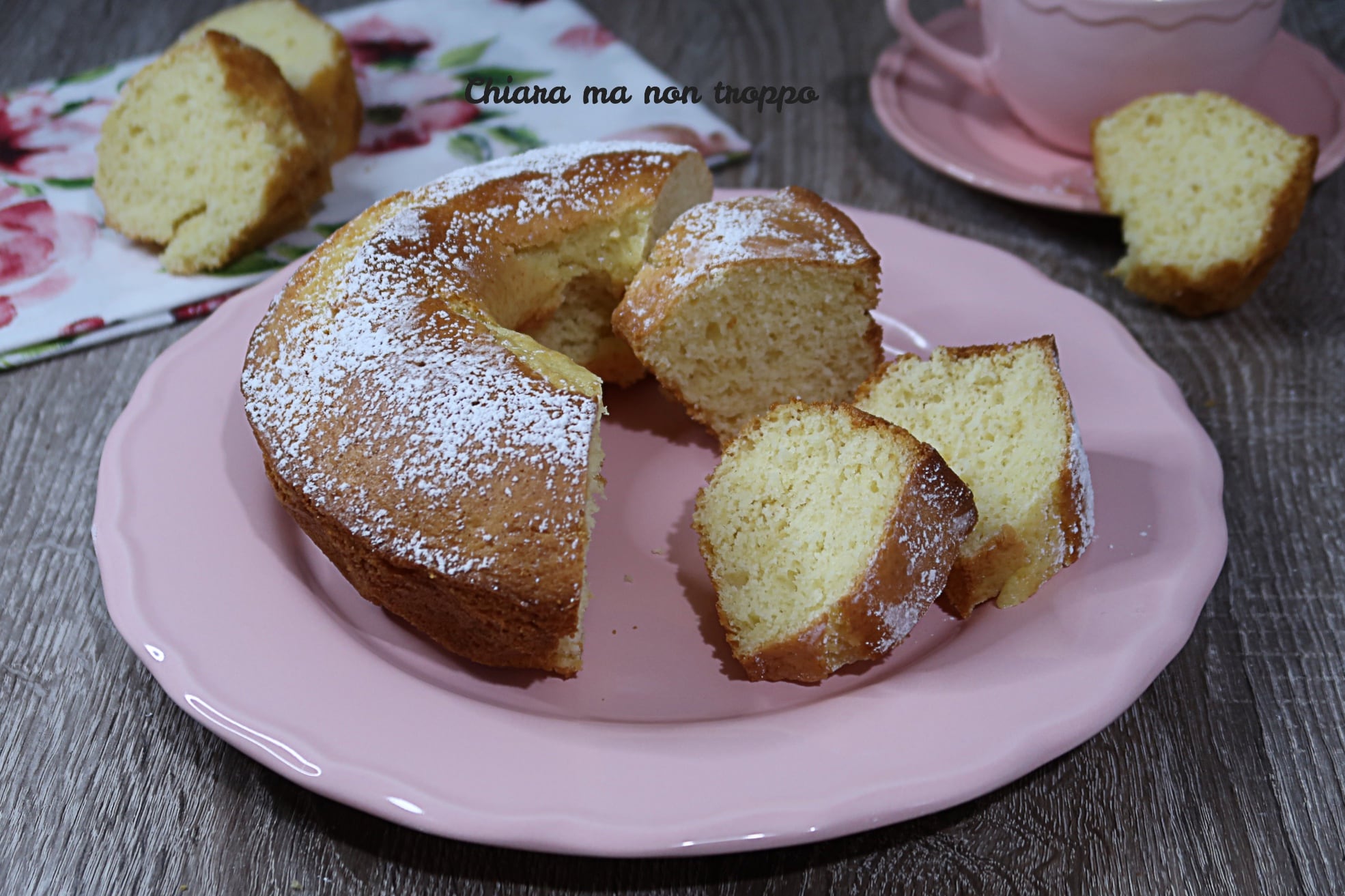 Wolken-Kranzkuchen mit Joghurt