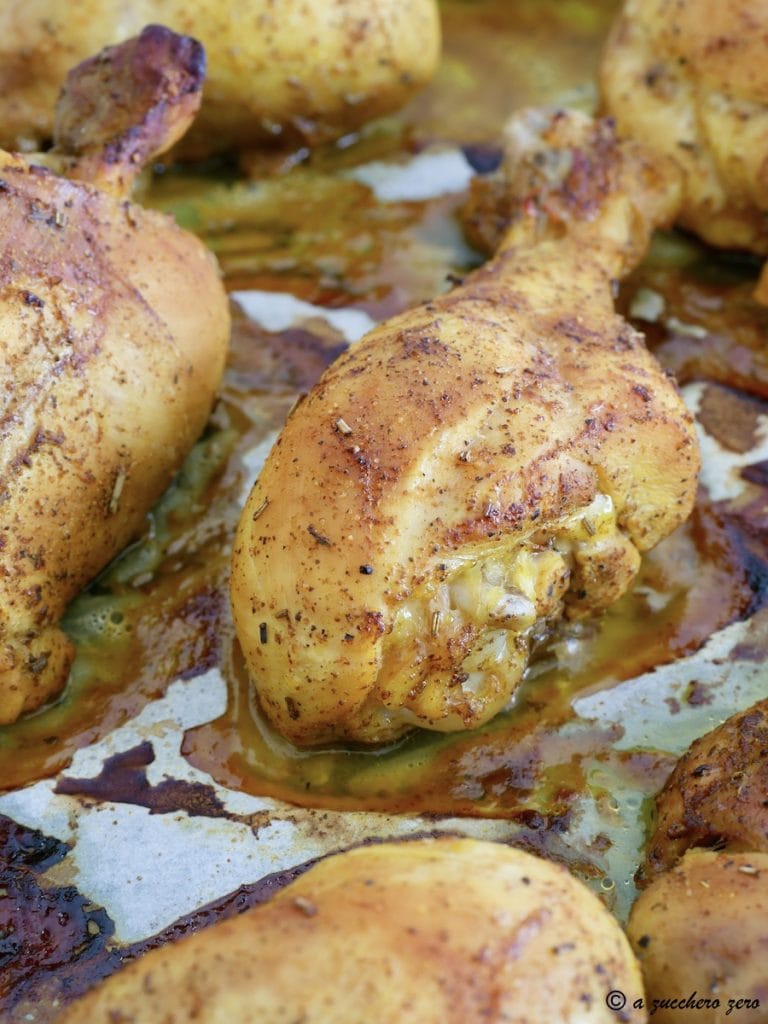 Würziges Ofenhähnchen