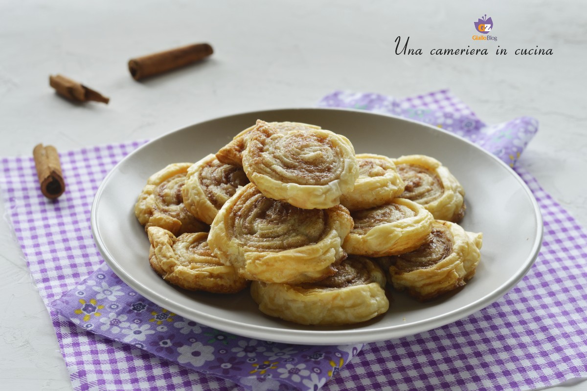 Zimtschnecken aus Blätterteig