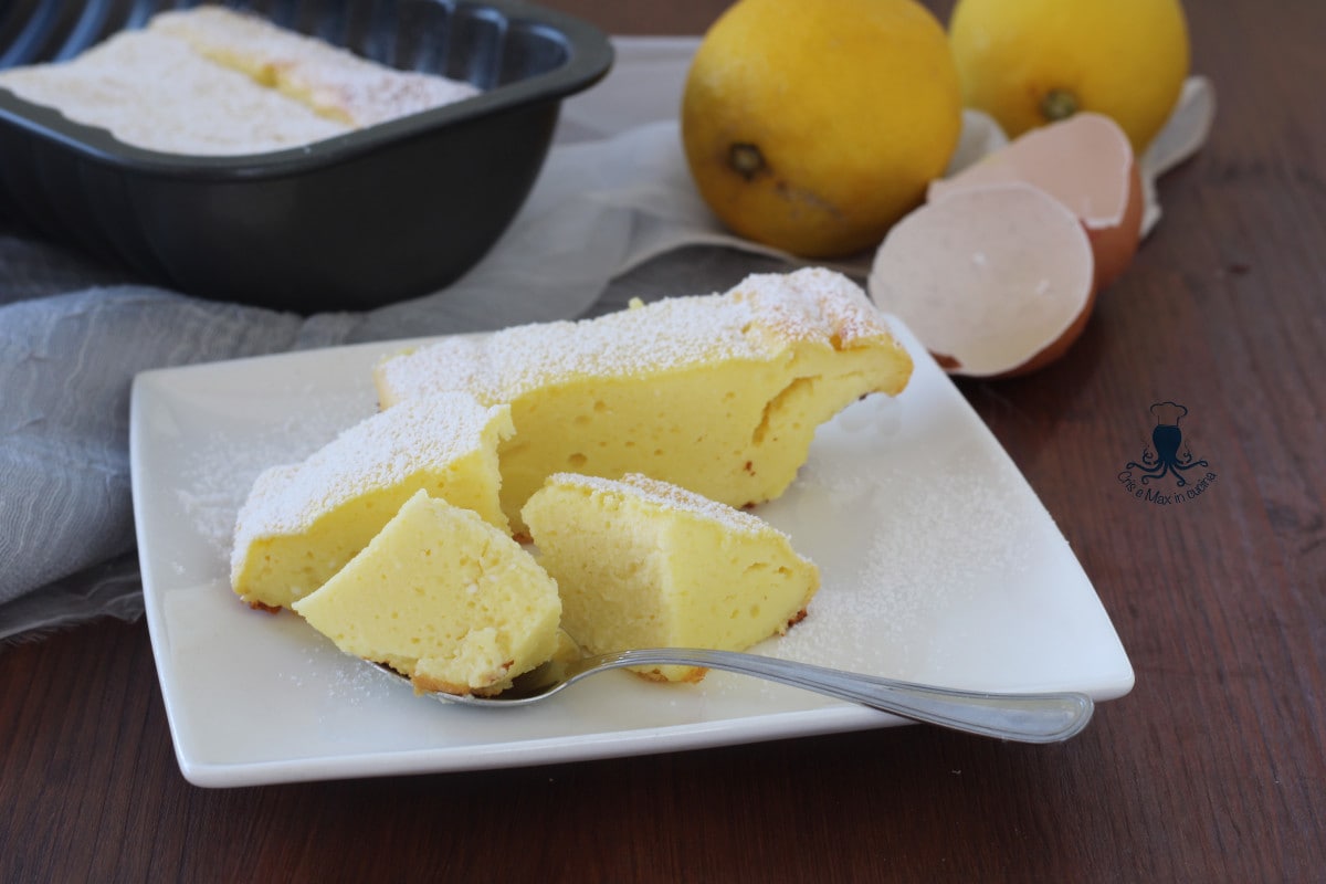 Zitronen-Ricotta-Kuchen, ohne Mehl und Hefe