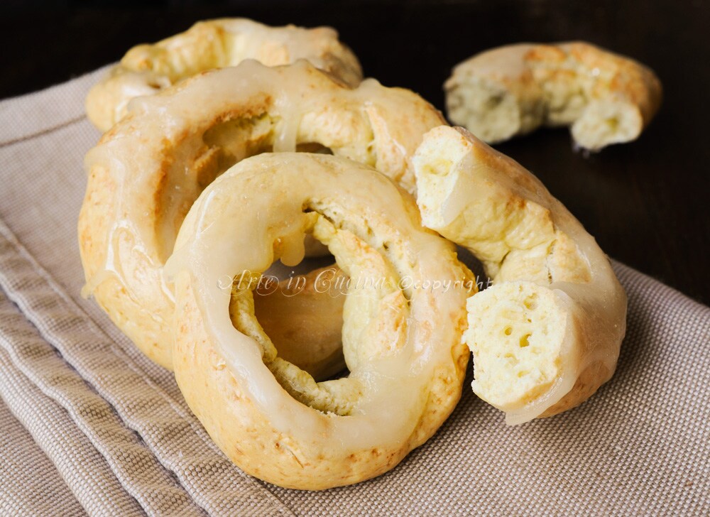 Affocagatte schnelle neapolitanische Donut-Kekse