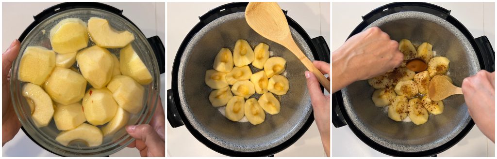 Apfel Tarte Tatin im Instant Pot