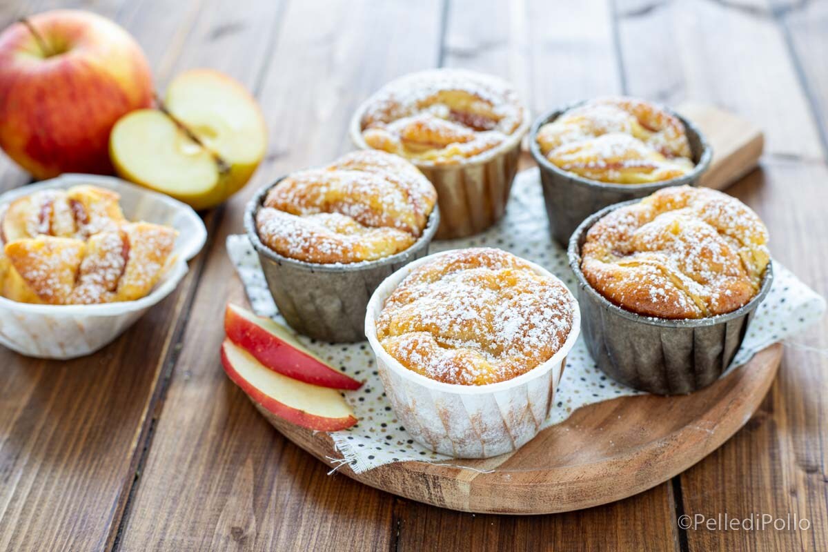 Apfel-Joghurt-Muffins