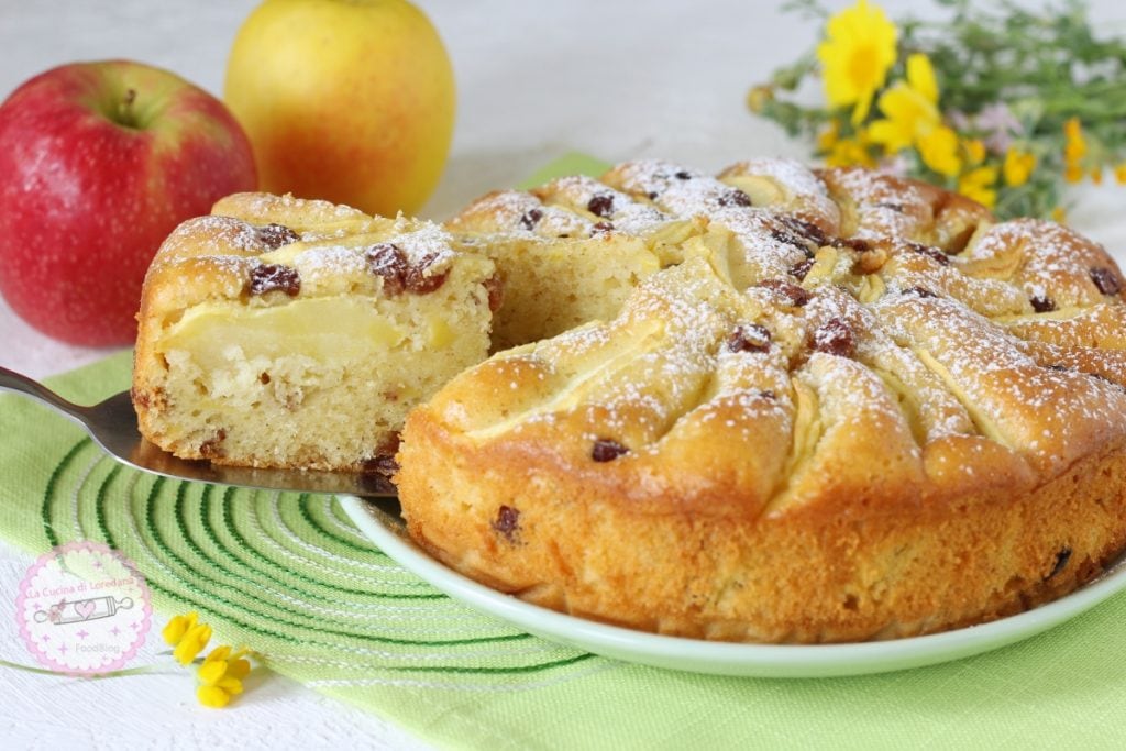 apfelkuchen mit rosinen