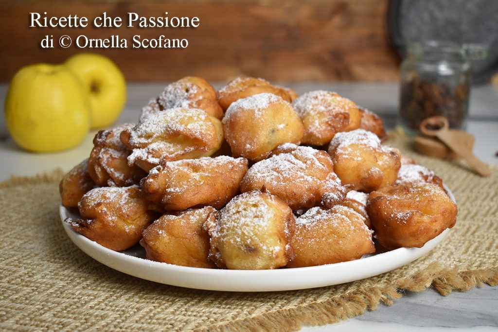Apfelpfannkuchen mit Ricotta