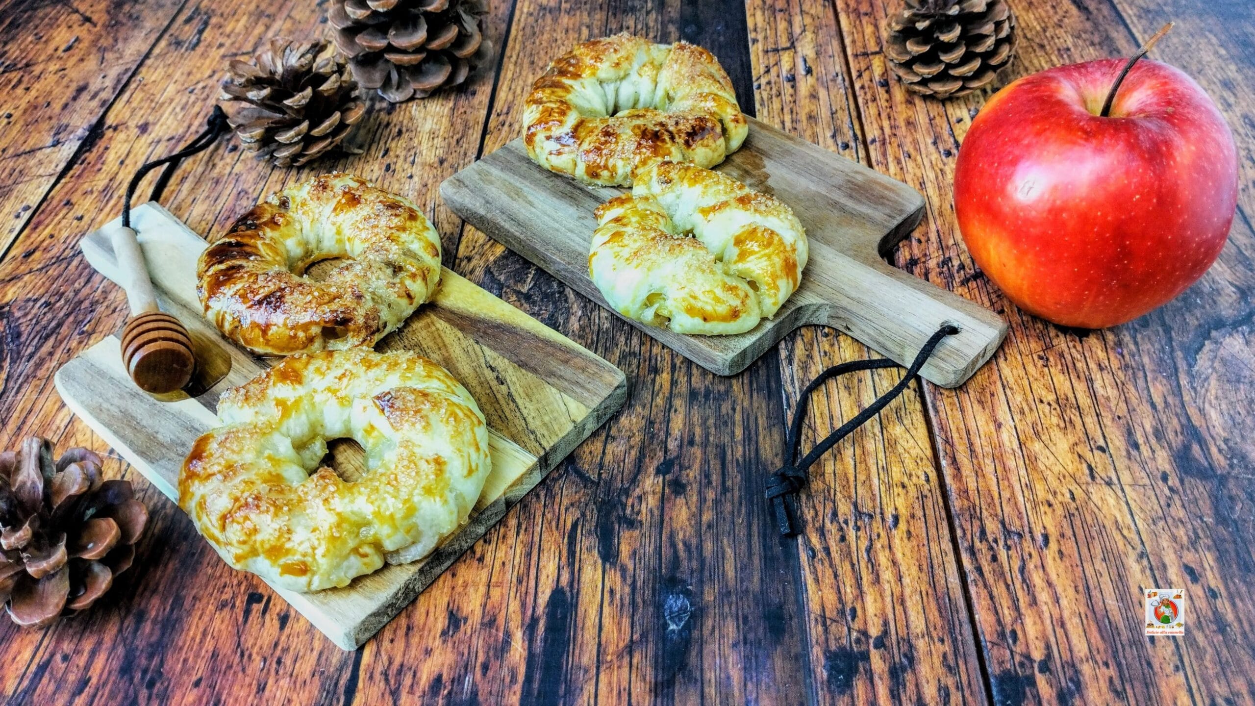 Apfelringe mit Blätterteig: Das perfekte Dessert für herbstliche Nachmittage