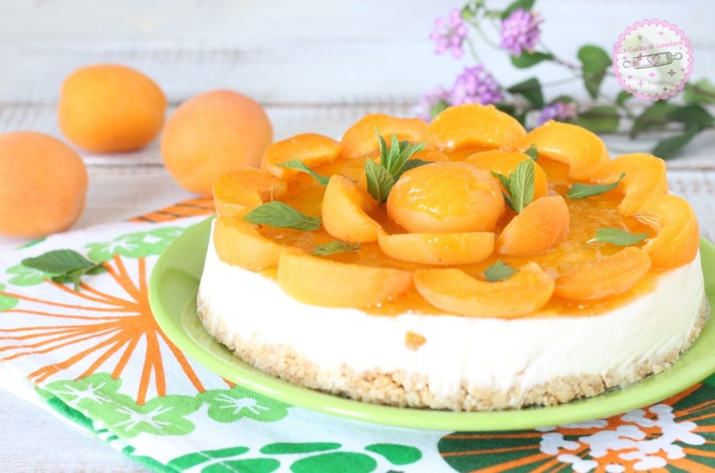 aprikosen cheesecake