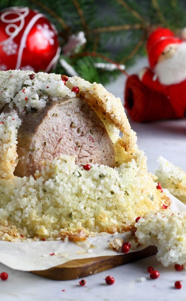 Kalbsbraten in Salzkruste