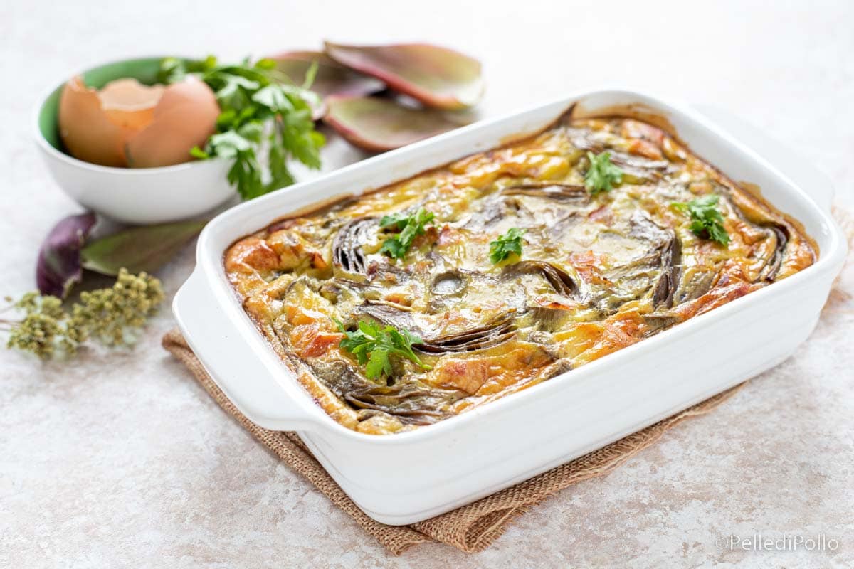 Artischockenauflauf im Ofen