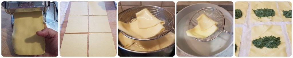 Gemüse-Cannelloni und Béchamel