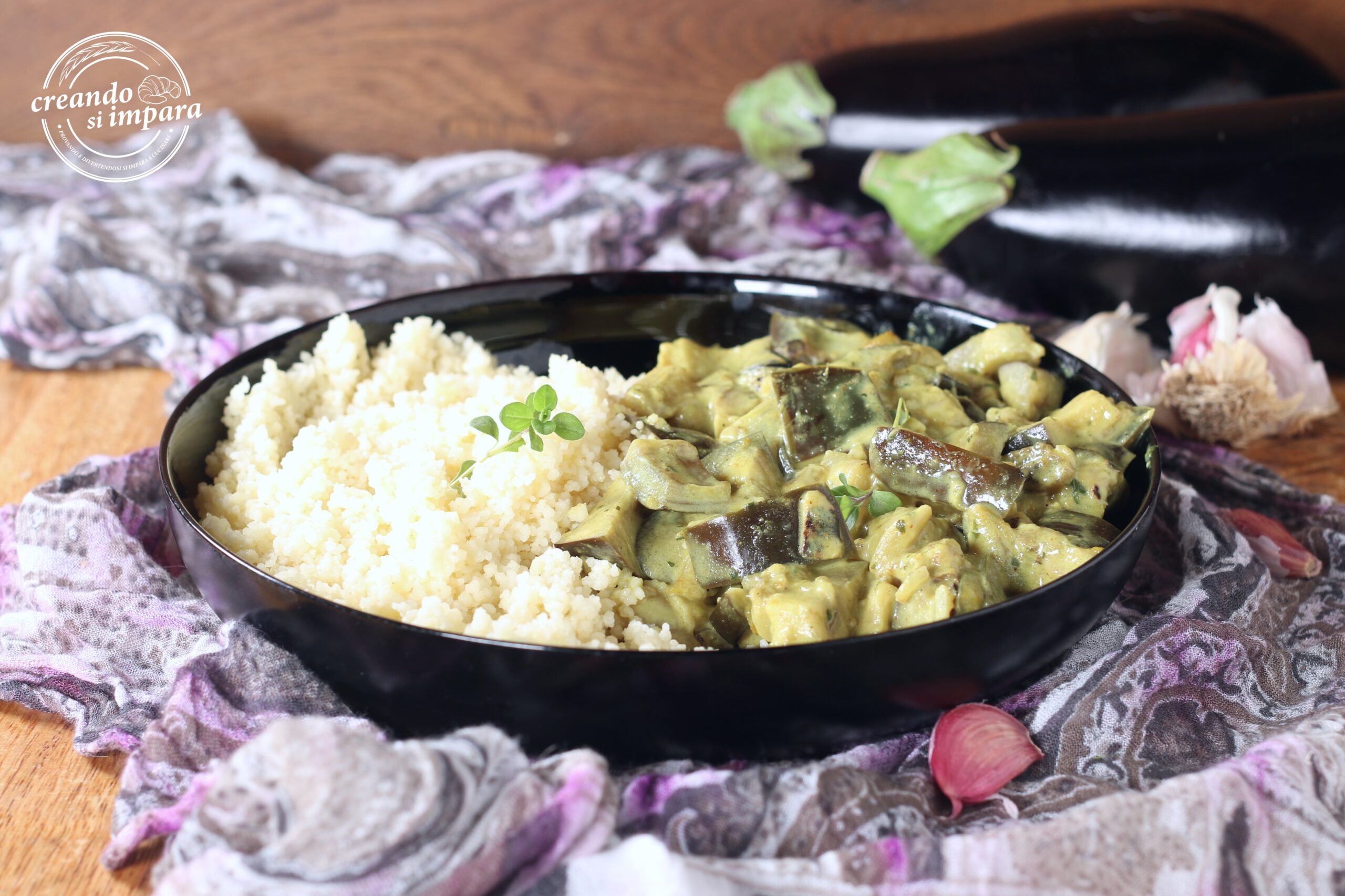 Auberginen-Curry