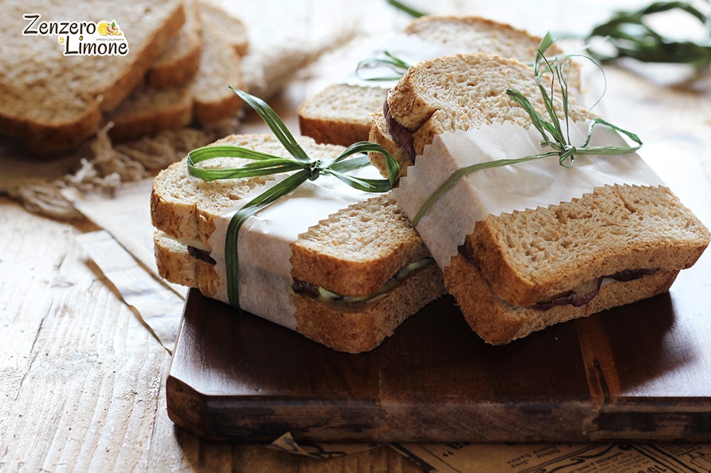 Auberginen-Sandwich