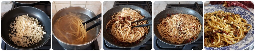 geschmackvolle Spaghetti mit Peperone Crusco