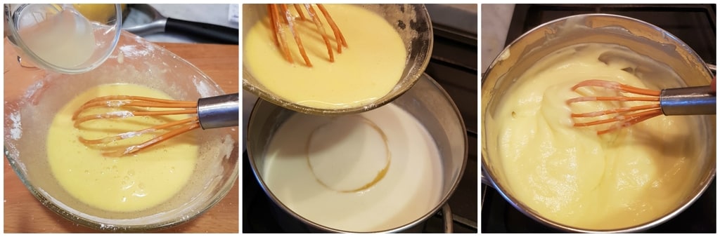 kleine Cannoli mit Zitronencreme