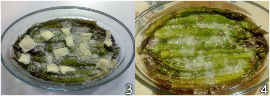 b. gratinierte Spargel zubereiten