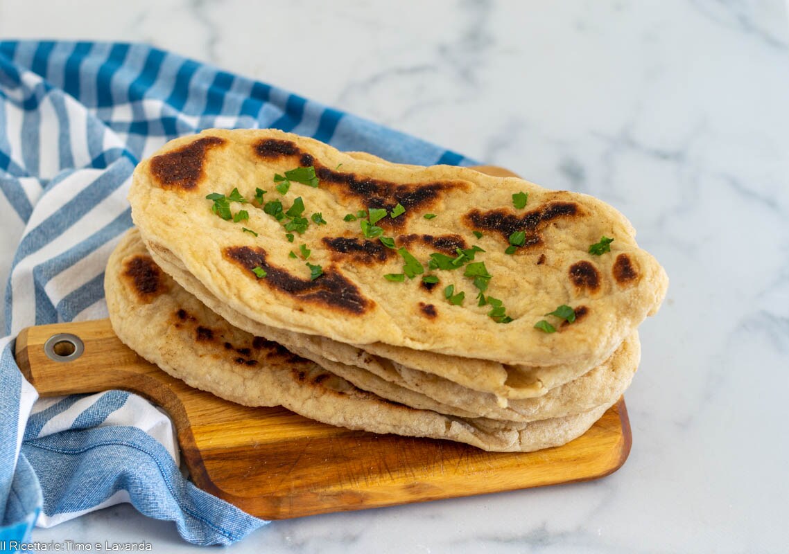 Bazlama mit Kartoffeln