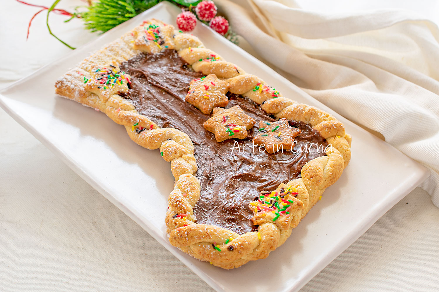 Befana-Kuchen mit Nutella