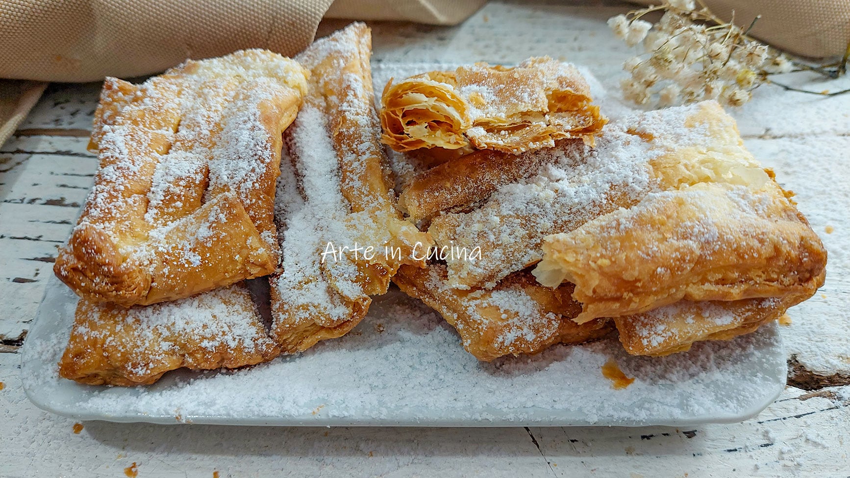 BLÄTTERTEIG-KRAPFEN in der Heißluftfritteuse