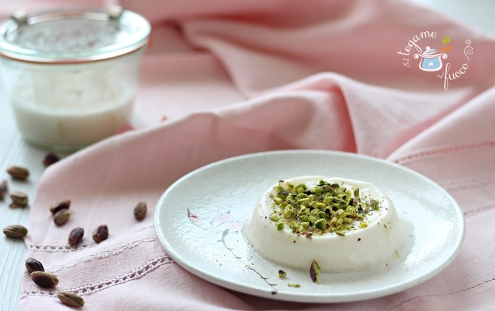 Blancmange im Einmachglas