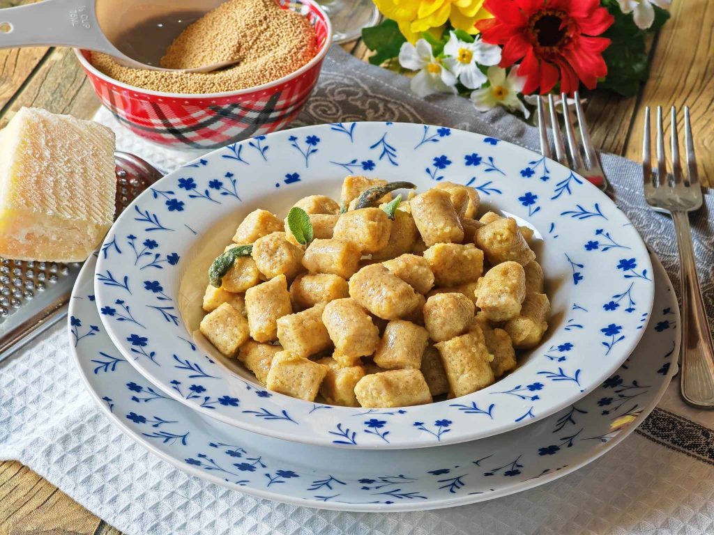 Amaranth Gnocchi
