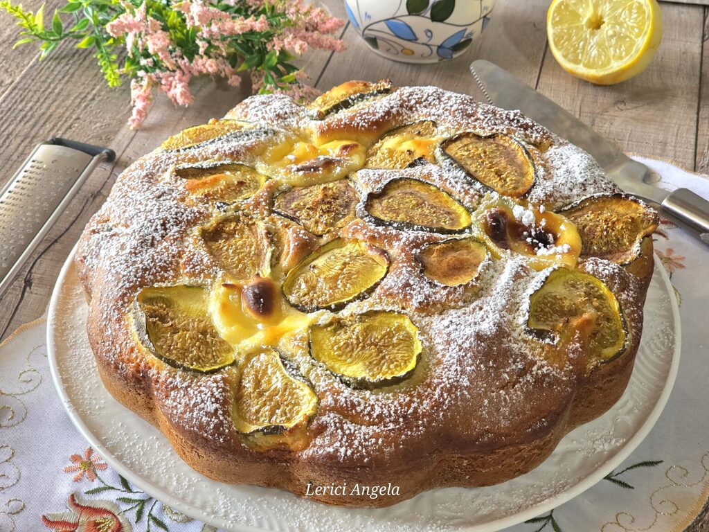 Joghurt- und Feigenkuchen