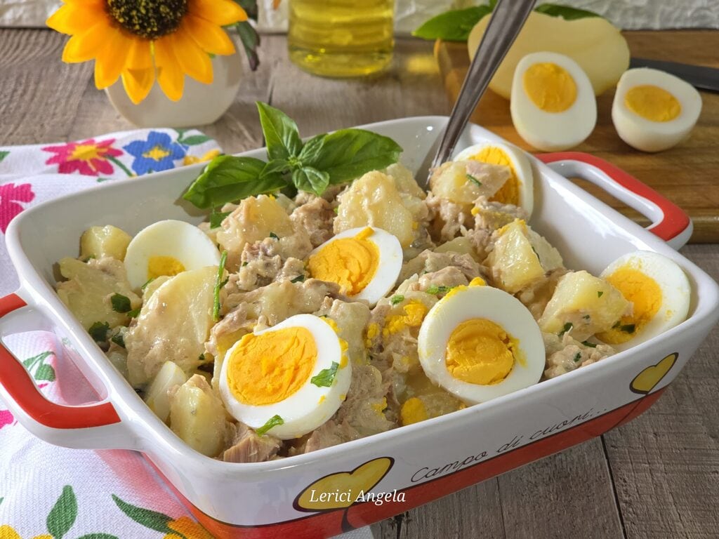 Kartoffelsalat mit Thunfisch