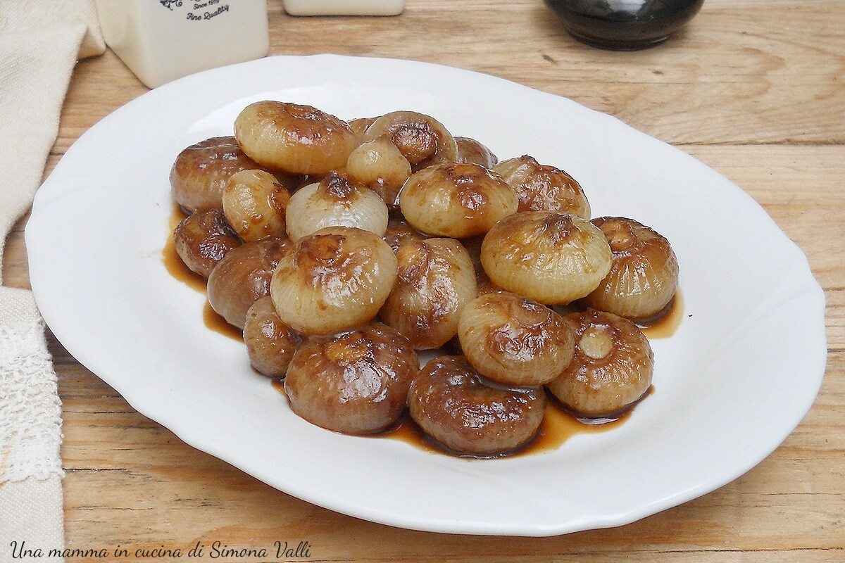 Süß-saure Zwiebeln
