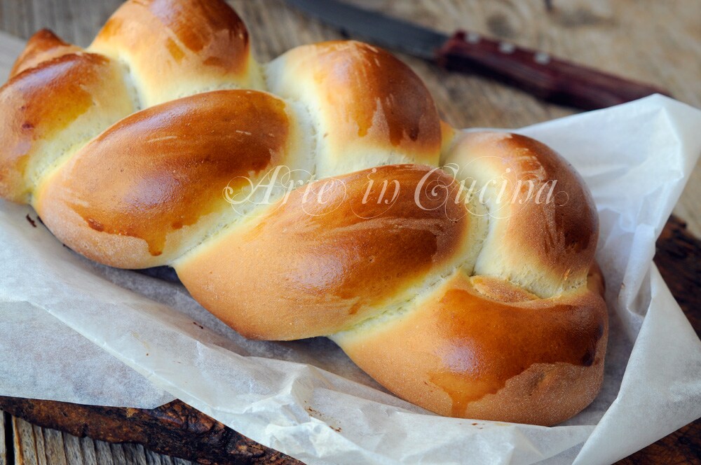 BRIOCHE-ZOPF mit NUTELLA weiches süßes Gebäck