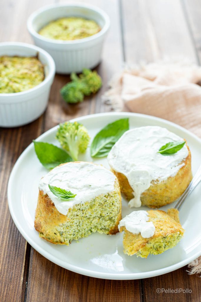 brokkoli- und ricotta-törtchen