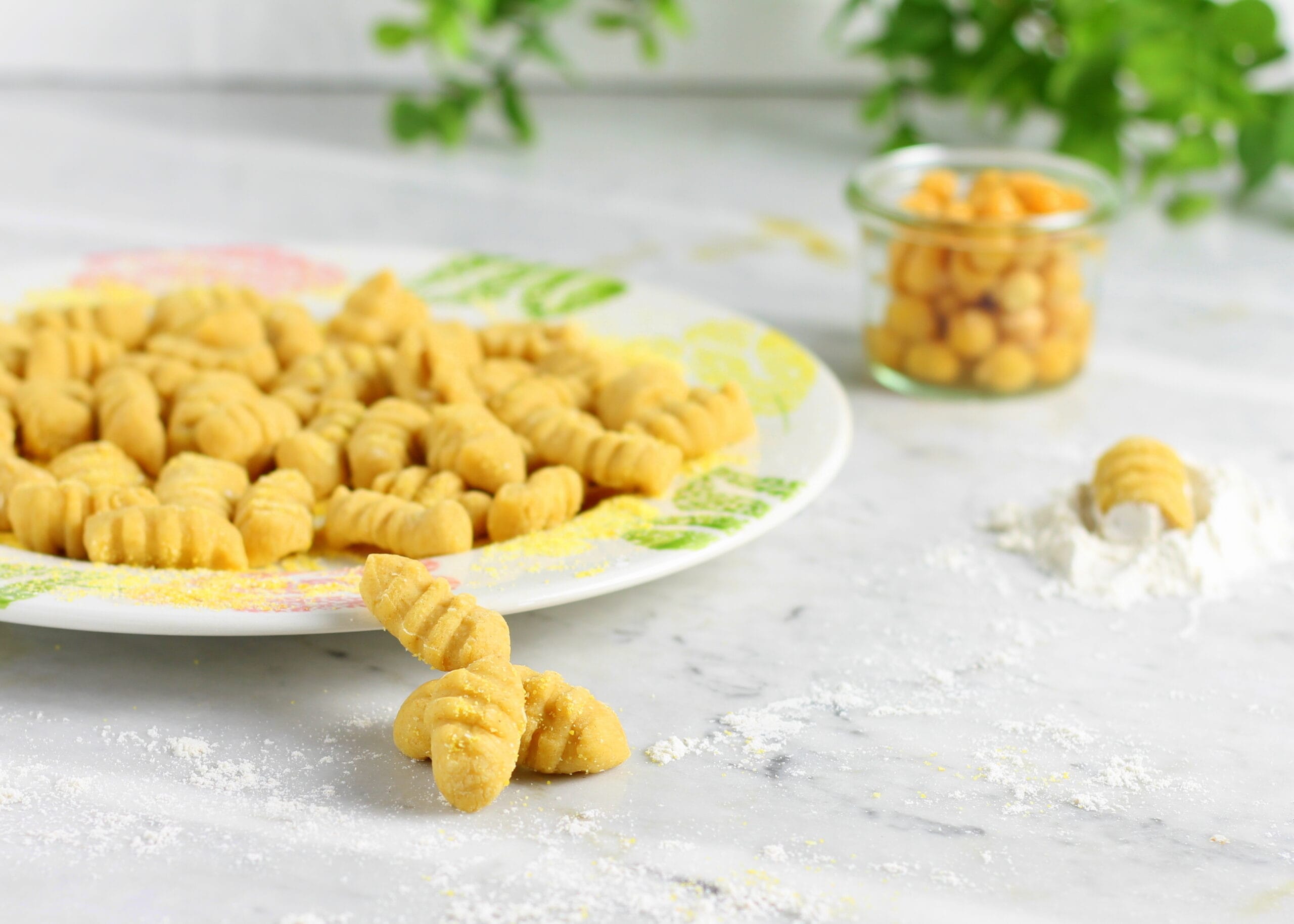 Vorgekochte Kichererbsen-Gnocchetti
