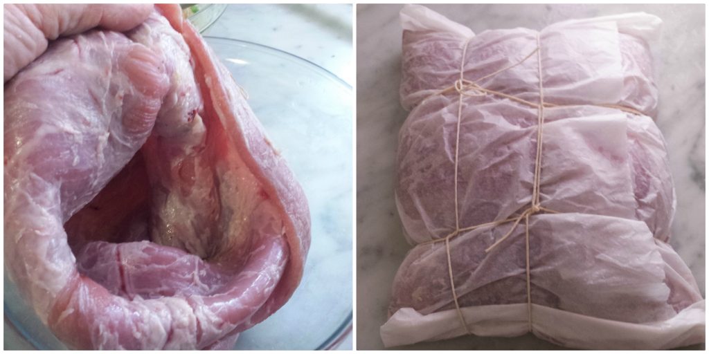 gefüllte Kalbsbrust nach Genueser Art