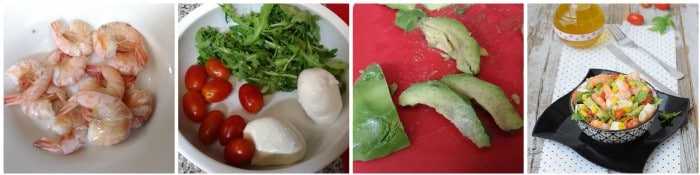 Gemischter Salat mit Avocado