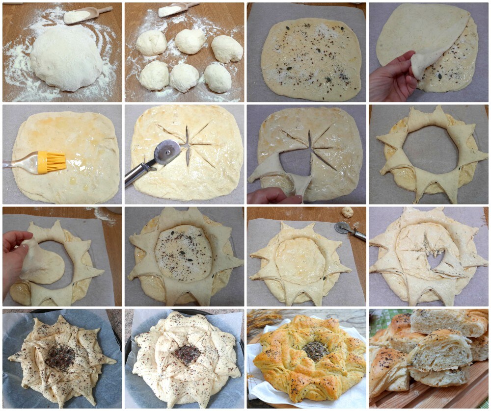 Sonnenblumenbrot mit Samen