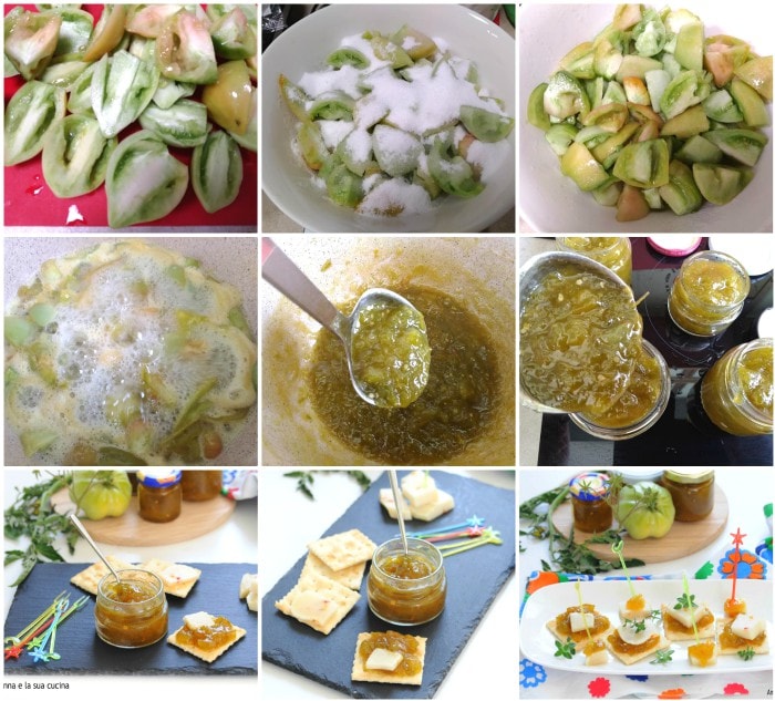 Grüne Tomatenmarmelade ohne Pektin