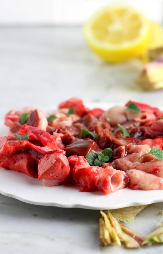 Wie man die Innereien von Lammfleisch reinigt