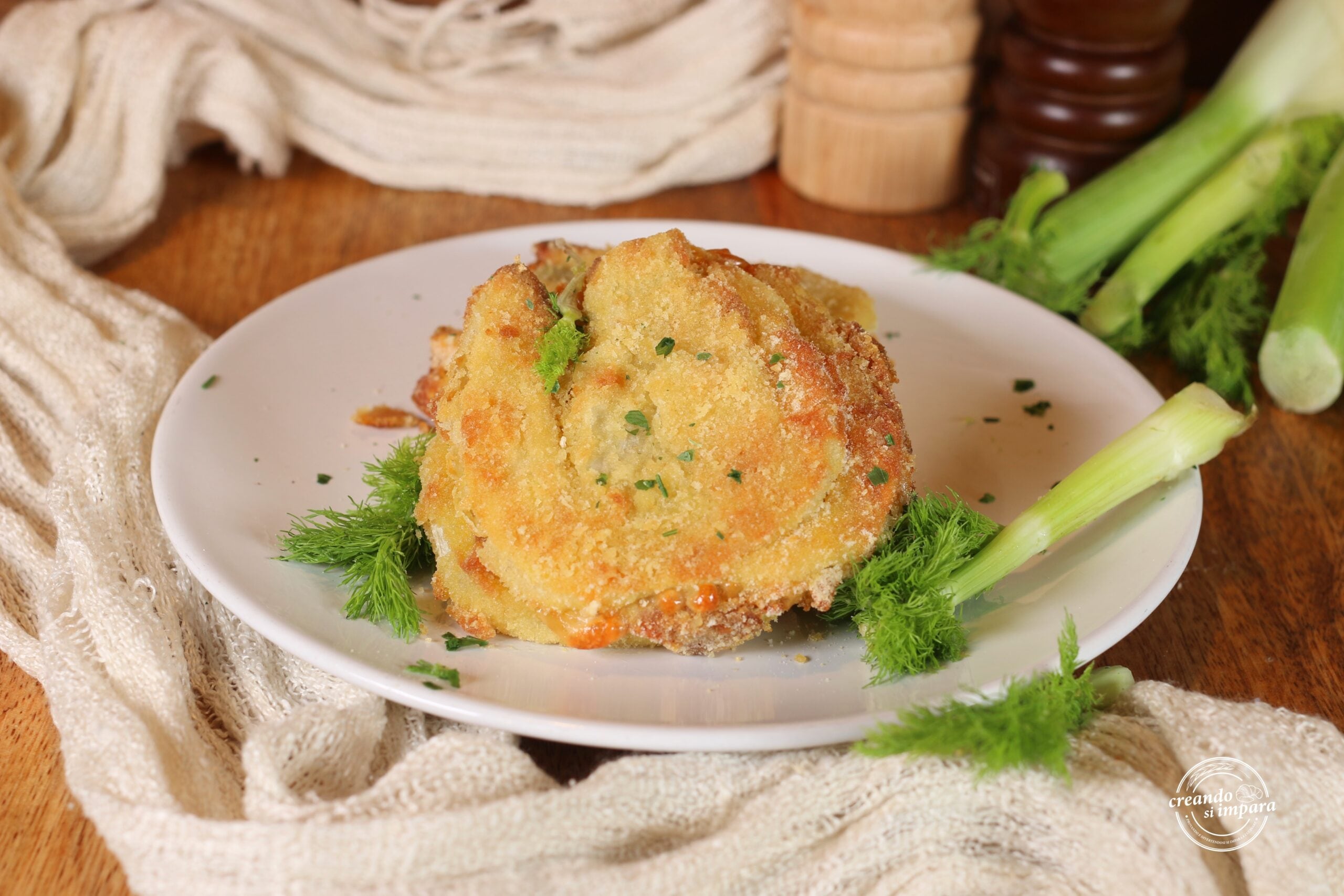 Cordon Bleu aus Fenchel