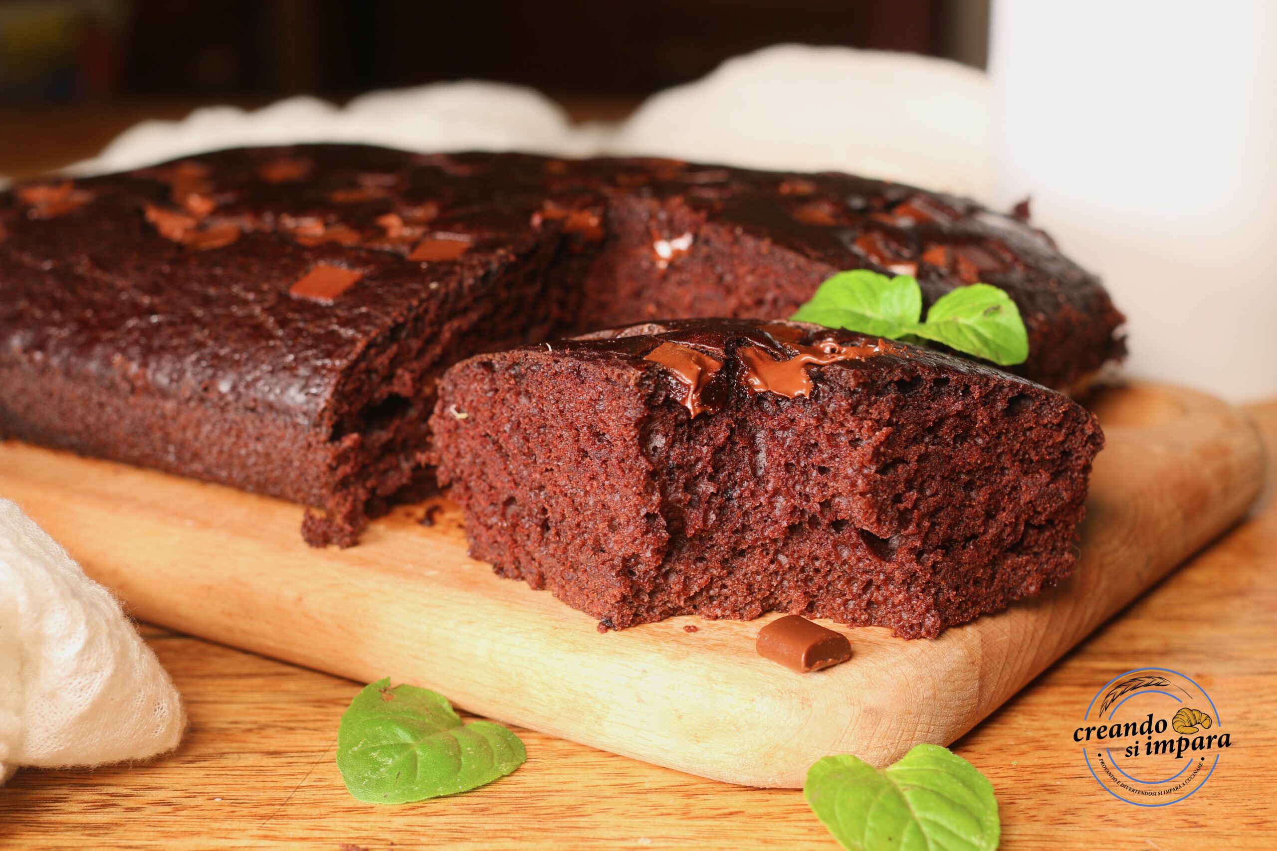 Crazy Cake mit Schokolade