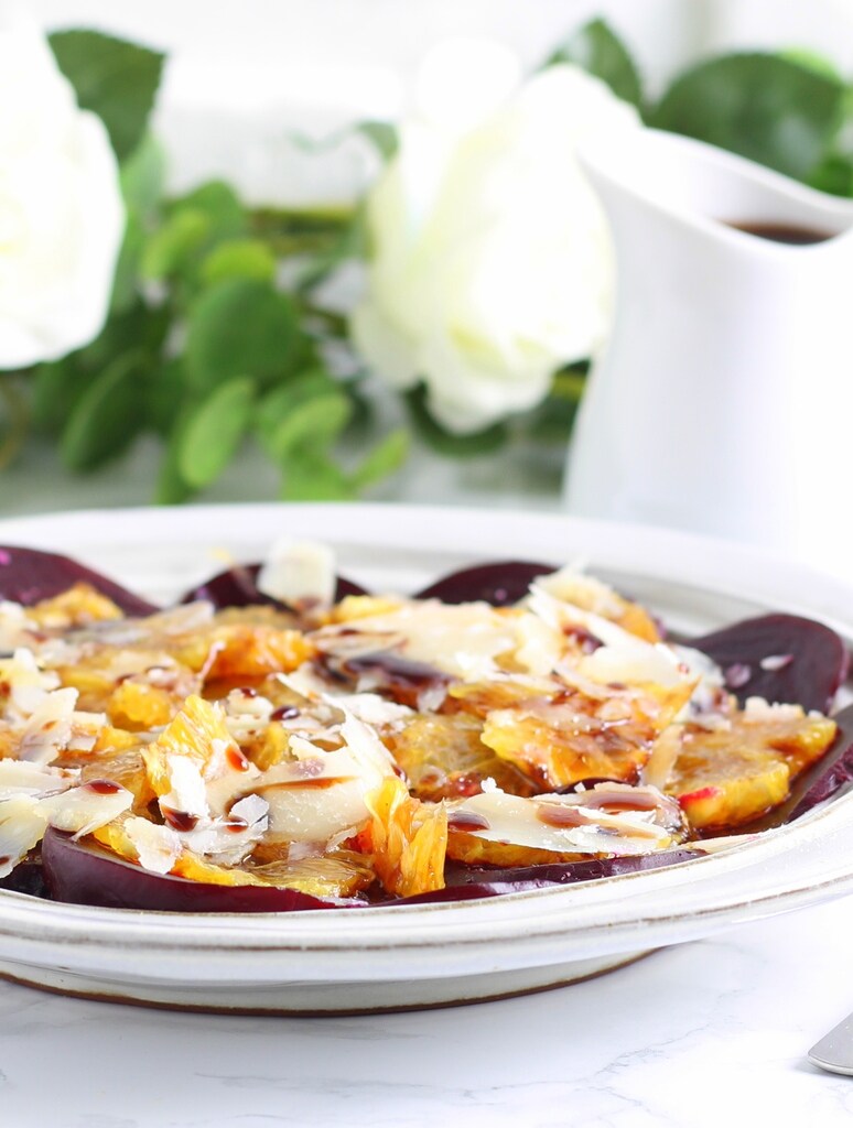 Rote-Bete- und Orangensalat