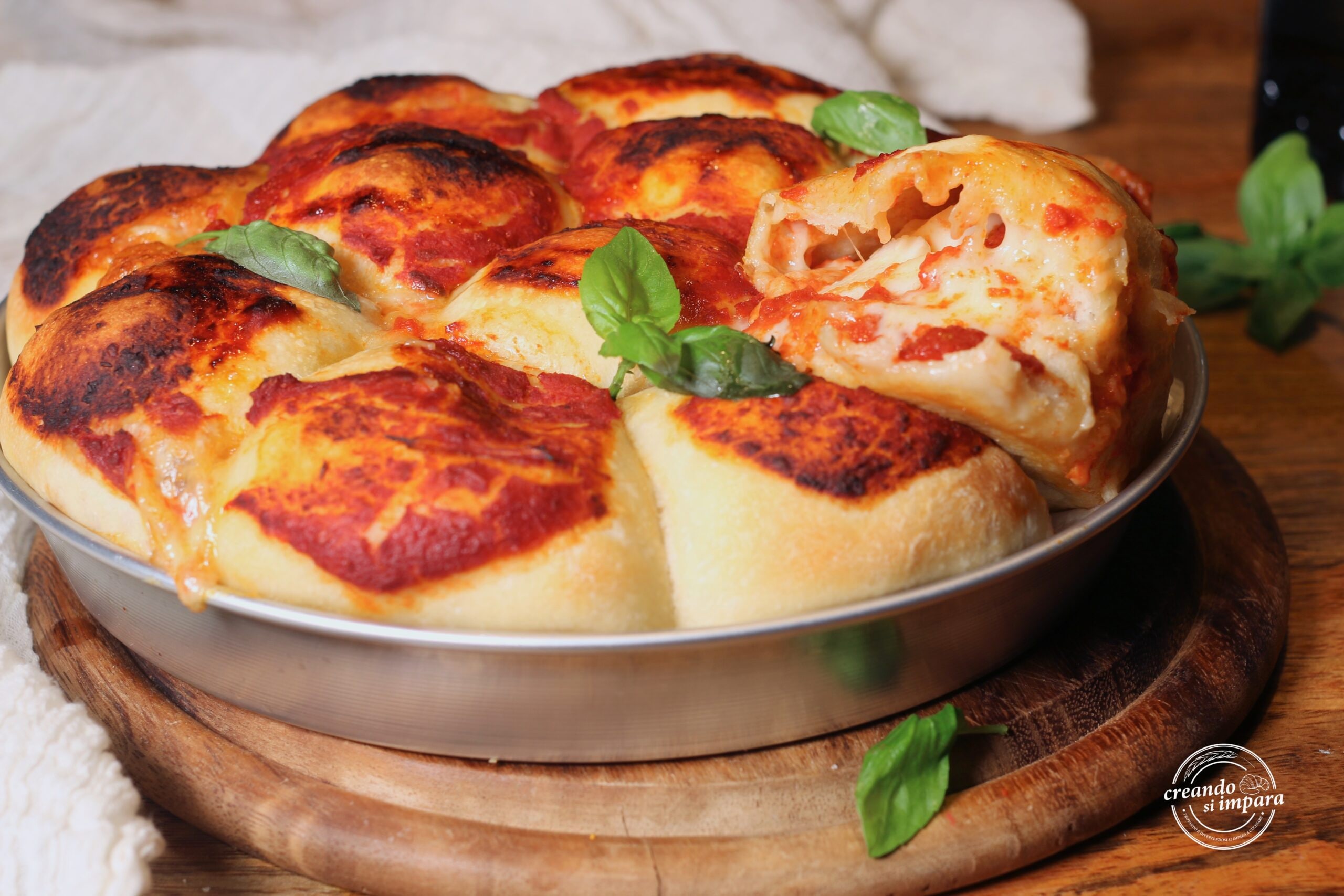 Superweiches, herzhafter Danubio alla Pizzaiola